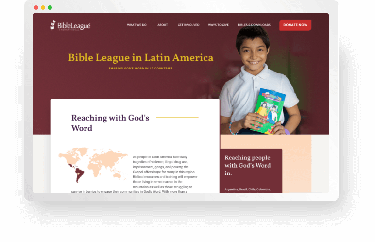 Bible League Desktop Second Device